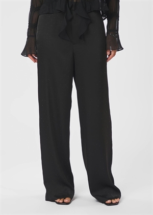 Emmett heavy sateen bedaz buks Black Neo Noir 